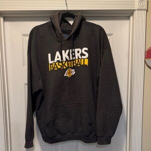 NBA Lakers Charcoal Hoodie